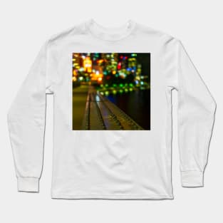 Melbourne at night Long Sleeve T-Shirt